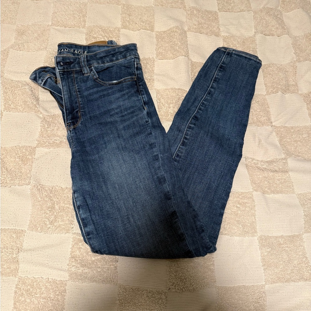 American Eagle Outfitters Women's Blue Jeans Long